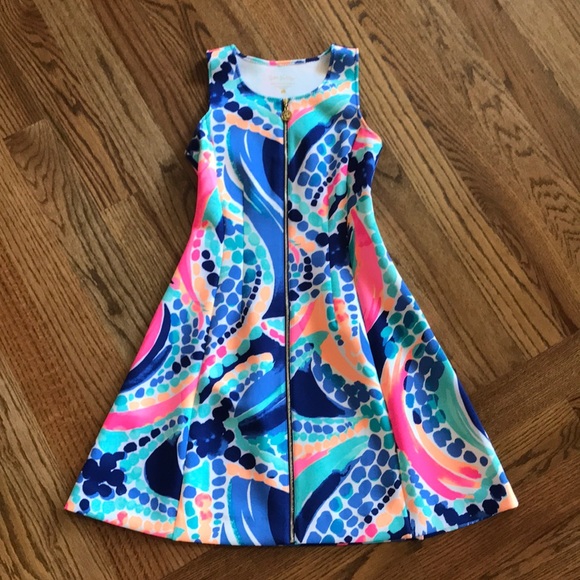 Lilly Pulitzer Dresses & Skirts - Lilly Pulitzer Sally fit and flare Ocean Jewels